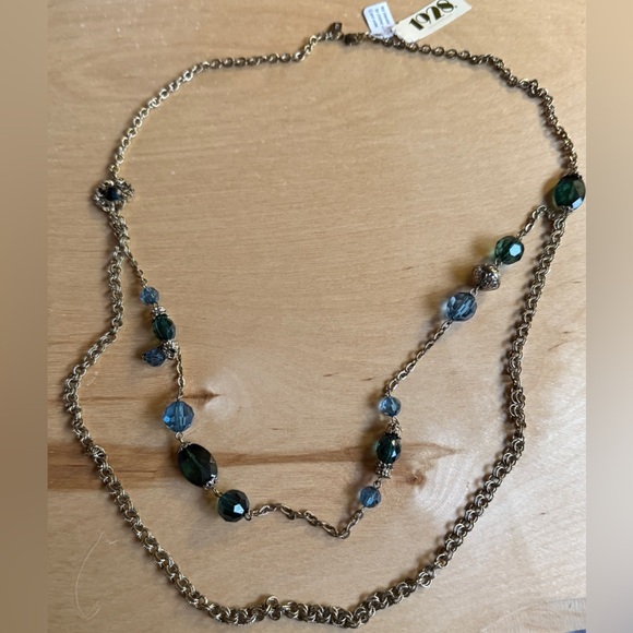 1928 Gold-Tone Chain Necklace - Picture 2 of 5